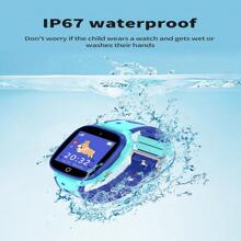 Children's Smartwatch Sos Phone Watch 2g Sim Card Ip67 Waterproof Gps Tracker For Kids, Compatible With Ios And Android, Perfect Gift For Children And Teenagers - Pink - View 6