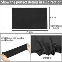 1pc Summer Outdoor Sunscreen Neck Gaiter, Multifunctional Magic Headband, Breathable Scarf, Cycling Face Mask, Quick-Drying - Multicolor - View 4