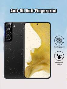 4 合 1 套装兼容 Galaxy S22：2 件防窥钢化玻璃屏幕保护膜 + 2 件集成镜头保护膜，防刮、超清晰、真彩，兼容 Galaxy S22/A06/A14/S23 FE/A54/A15/A35/S24 Ultra/S24 FE - 黑色 - 查看 5