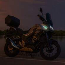 4pcs Flame Decal Stickers For Car Rearview Mirror, Bumper, And Body - Multicolor - View 2