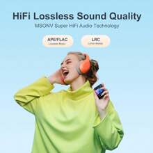 MECHEN M3 1pc 64GB MP3/MP4 Player 2.4" Full Touch Screen Earphones Included (Black) - Black - View 4