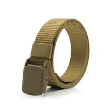 1條男士帆布扣帶-多功能腰帶休閒戶外工作和運動的理想選擇 - 彩色 - 查看 12