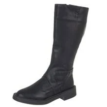 Women Mid-Calf Boots - màu đen - Xem 1