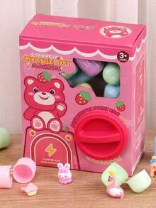 1Set Popular Kids Toys Fun Blind Box Games With Random Capsule Toys Egg Twisting Machine Cardboard BoxMaterial With Plastic Capsule Package Toys Gifts - Multicolor - View 9