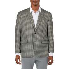 LAUREN RALPH LAUREN Mens Plaid Classic Fit Sportcoat - đen/xám - Xem 1