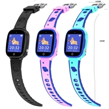 Children's Smartwatch Sos Phone Watch 2g Sim Card Ip67 Waterproof Gps Tracker For Kids, Compatible With Ios And Android, Perfect Gift For Children And Teenagers - Pink - View 11