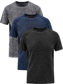 Men T-Shirts - Blue - View 1