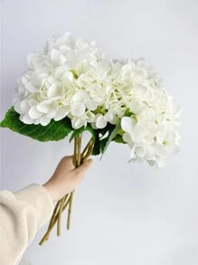 1支/2支/4支人造绣球花束，DIY生日派对装饰，婚礼花篮，新娘捧花，家居装饰，餐厅，卧室，窗台，花瓶装饰，情人节，新年装饰，户外花园，情人节礼物，毕业礼物