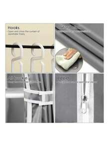 FOUND HOME Armario Closet Organizador Armable Ropero Rack Zapatero Ropa CR-01 - Beis - Ver 6