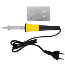 Kit Ferro De Solda Soldar Soldador 60w + Estanho - Entrada do Brasil (220V) - Visão 2