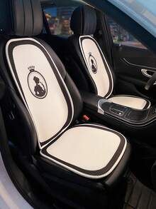 1 件汽车座垫，通用四季，夏季凉垫，通风座套，后排座垫。 - 白色 - 查看 10