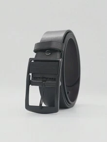 Joopzqm 1條男士針扣皮帶,黑色 - 黑色 - 查看 1