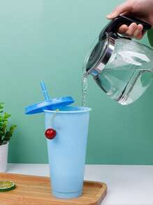 1 pieza Vaso unicolor - Rosa Pálido - Ver 8