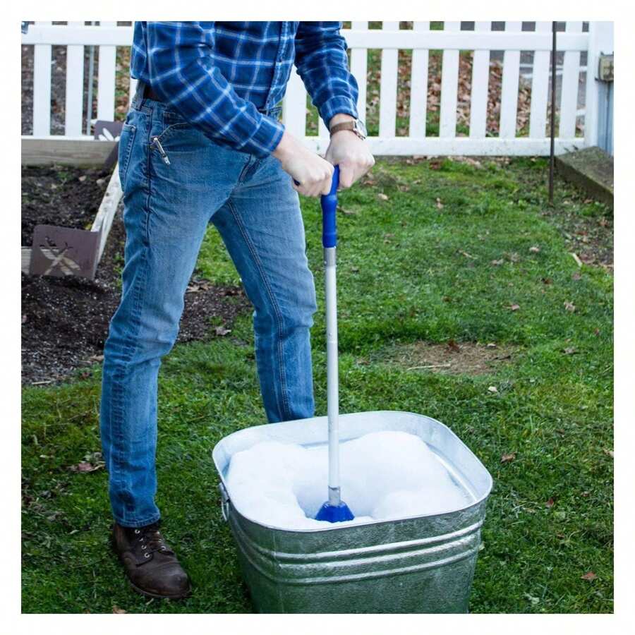 YONGSTYLE Manual Clothes Washer Plunger, Portable Breathing Washing