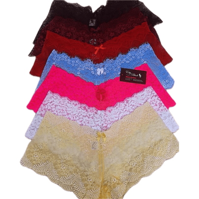 Calcinha Caleçon - Calcinha de renda