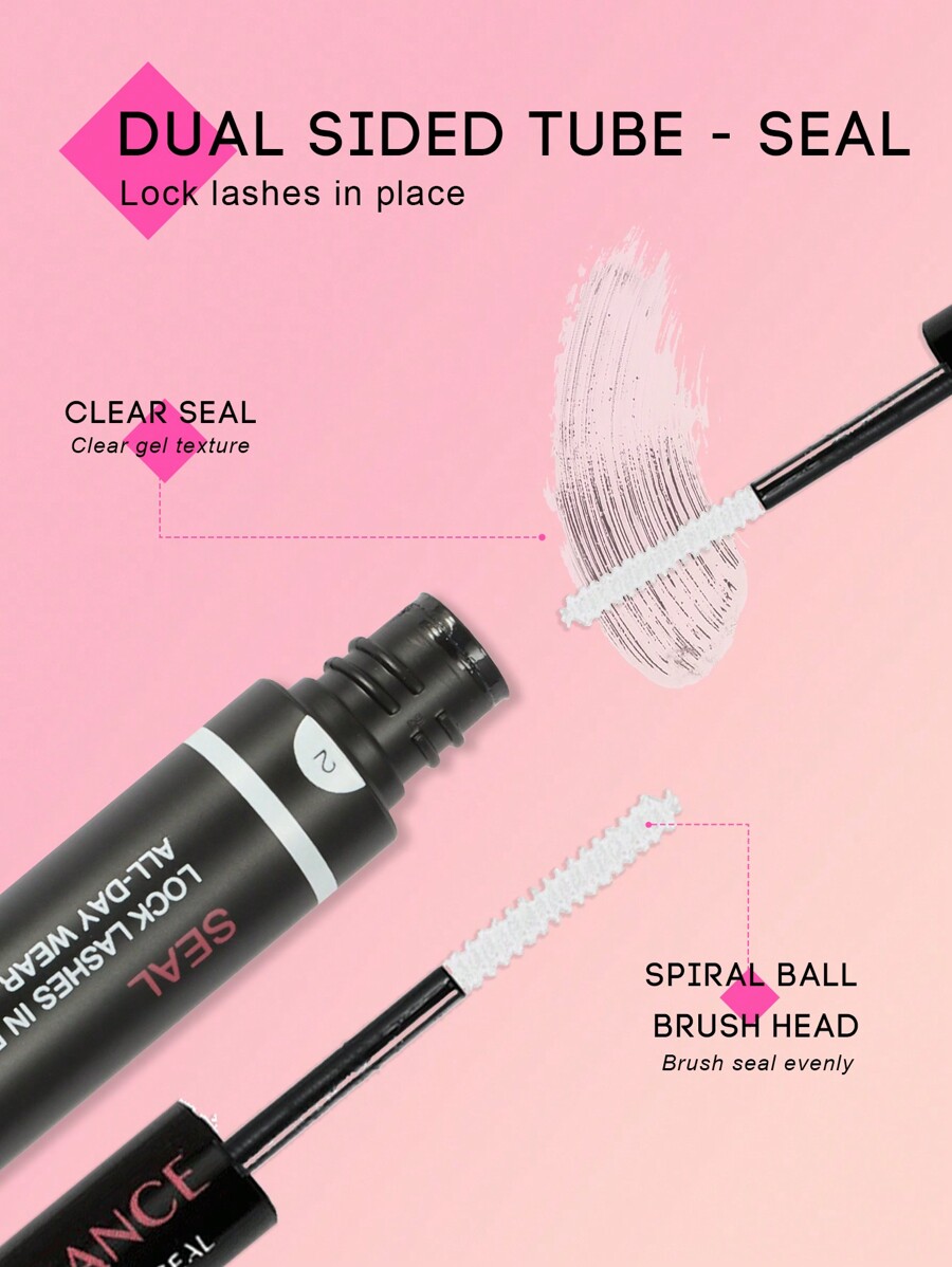 2 In 1 Glue Lash Cluster Bond And Seal Double Ended Eyelash Gluing And