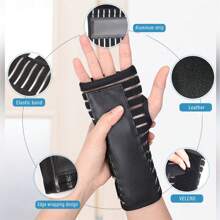 Carpal Tunnel Hand Wrist Brace Night Wrist Sleep Splints Arm Stabilizer Suitable For Men Women(M, Black) Gym Accessories