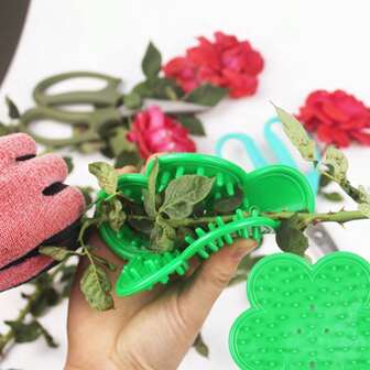 1pc Rose Thorn Stripper, Flower Shop Stem Removal Tool, Rose Thorn Remover Scissors