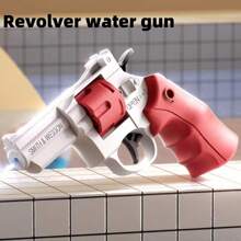 1pc 2024 New Creative Revolver Water Gun Toy, Cool Off In Summer With This Revolver Water Gun, Release Your Energy, Bring Happiness With This Revolver Water Gun - Multicolor - View 4