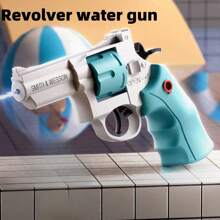 1pc 2024 New Creative Revolver Water Gun Toy, Cool Off In Summer With This Revolver Water Gun, Release Your Energy, Bring Happiness With This Revolver Water Gun - Multicolor - View 7