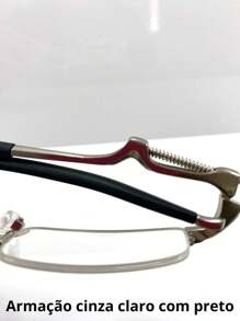 Men Eyeglasses - 淺灰色 - 查看 4