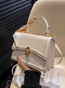 Bolso cuadrado liviano con decoración de moño, estilo informal de negocios, ideal para adolescentes, mujeres, estudiantes universitarios, principiantes y trabajadores de cuello blanco, perfecto para la oficina, la universidad, el trabajo, los negocios, los viajes, las salidas, el bolso de mujer de negocios informal perfecto para la oficina, los negocios y el trabajo, San Valentín, bolso de mujer con lazo de moda