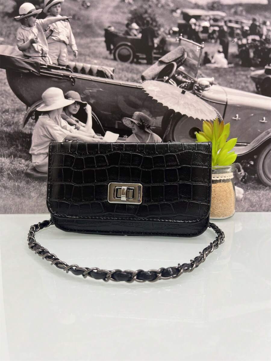 Women Evening Bags - Đen và trắng - Xem 1