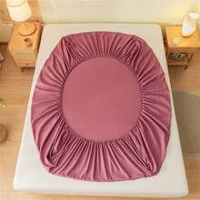 1入組夾緊床單,深口袋,柔軟的微纖細纖維,易護理,不起毛且耐洗色褪,只含一件夾緊床單,不包含枕頭套 - 玫瑰紅 - 查看 5