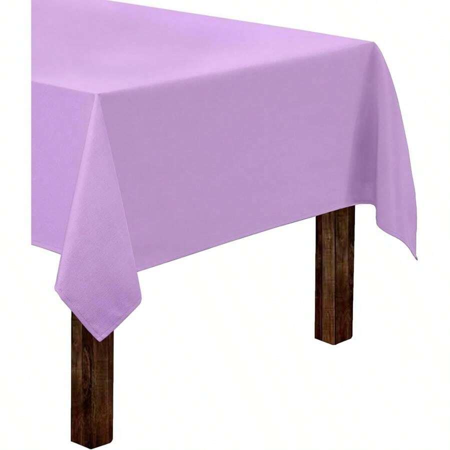 Gee Di Moda Gee Di Moda Rectangle Tablecloth - 60 X 102 Inch - Heavy Duty Washable Polyester - For 6 Ft Rectangle Table