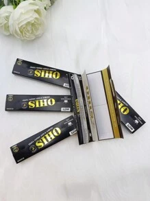 2冊慢燃手卷煙紙，每冊包含32張煙紙和32個濾嘴。 - 黑色 - 查看 3