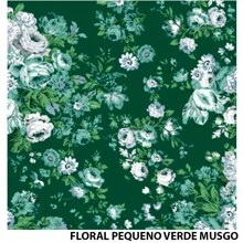 Fabric - HOA NHỎ Rêu XANH - Xem 1