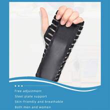 Carpal Tunnel Hand Wrist Brace Night Wrist Sleep Splints Arm Stabilizer Suitable For Men Women(M, Black) Gym Accessories