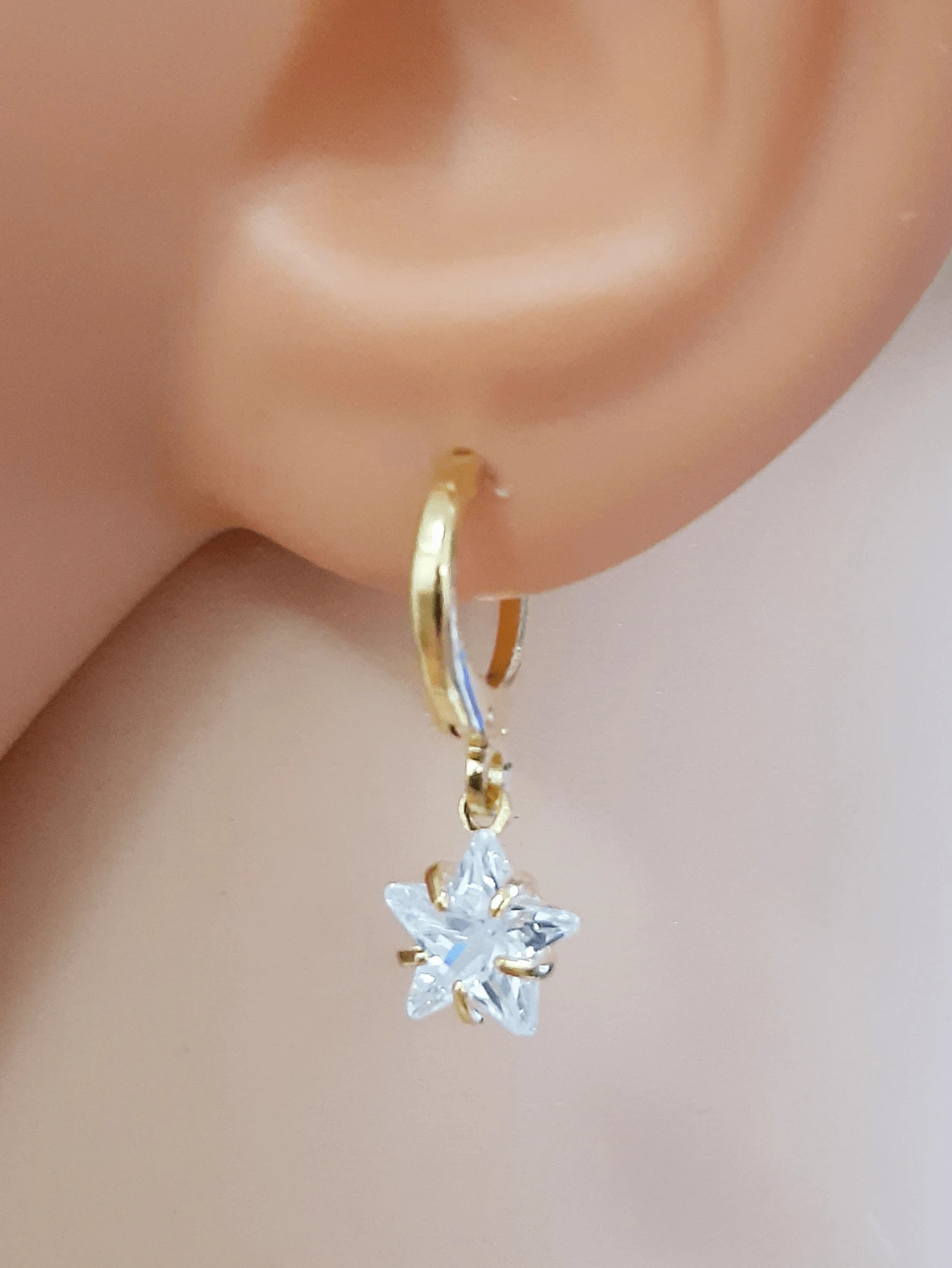 Stud Earrings - 金色 - 查看 1