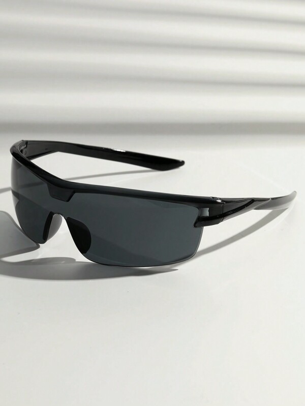 POLASUP 1 pieza Gafas deportivas envolventes de color degradado, diseño clásico para ciclismo y deportes al aire libre
