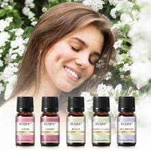 PHATOIL 1瓶10毫升/0.33液盎司香氛精油，水果香型精油，包含椰子香草泡泡糖、海风、帕尔马紫罗兰、橙花、小苍兰、棉花糖、苹果、芒果、草莓、樱桃、椰子荔枝、桃子、菠萝等多种香型。 - scent - 查看 5