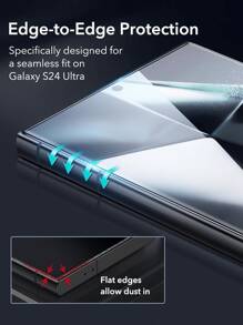 3 件全覆盖弧形钢化玻璃，兼容三星 Galaxy 全覆盖，易于安装，高清清晰，无气泡，防刮擦和防碎钢化玻璃屏幕保护膜，超高清生日/复活节/总统日/圣诞节/家庭/朋友/男孩/女朋友的礼物，生日、家人、朋友的礼物，手机屏幕保护膜，手机配件，防水防震防摔防刮擦防指纹 - 無色 - 查看 7