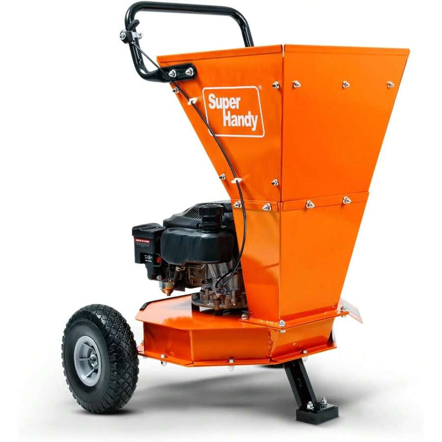 superhandy-heavy-duty-shredder-mulcher-3-4hp-gas-engine-for-leaves