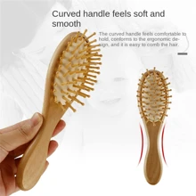 3pcs Baby Wool Brush Set Children's Hair Wash Brush Wooden Comb Massage Comb Baby Hair Wash Comb Bath God Tool