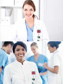 Dễ thương Acrylic Y tá Huy hiệu Có thể thu vào Huy hiệu , Id Huy hiệu Có thể thu vào Với Kẹp , Vui Điều dưỡng Huy hiệu Đối với Học sinh Làm Việc  Cuộc họp Trường học Văn phòng , - Màu 4 - Xem 4