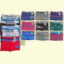 Paquete 6 pzs Calzoncillo Boxer Hombre MELISSA SHOP - Multicolor - Ver 5