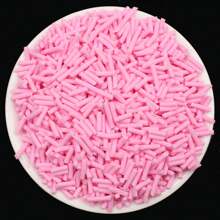 Agulha Realista De Doces De 20g/peça, Grânulos De Açúcar, Fatias De Argila Polimérica, Peças De Cerâmica Macia Para Joalheria Diy, Decoração De Bolos E Acessórios De Enchimento