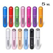 Mini contenedor atomizador recargable de perfume de viaje portátil, contenedor de bomba de perfume portátil, botella de spray vacía para viajes y viajes - Más - Ver 1