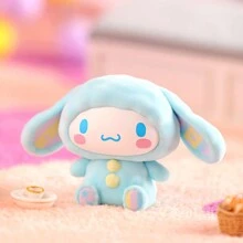 Miniso 三丽鸥卡通兔子系列植绒盲盒摆件，可爱设计，植绒PVC材质，卧室装饰、置物架展示及送礼佳品，情人节礼物好选择（1个，随机发货） - 彩色 - 查看 6