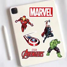 50pcs The Avengers Superhero Stickers Decals Laptop Motorcycle Phone Car Waterproof Back To School - Multicolor - View 4