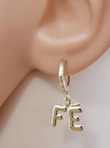 Stud Earrings - 金色 - 查看 1