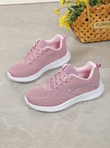 1pair New Arrival Classic, Fashionable, Casual, Comfortable, Lightweight, Durable Athletic Shoes For Kids