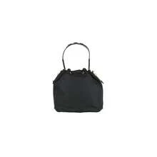 Moschino Drawstring Bucket Bag - Black - View 4