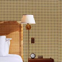 1 rollo de papel tapiz autoadhesivo de bambú simple para decoración de paredes en dormitorio, sala de estar y tienda, removible, impermeable, a prueba de polvo, aislante acústico, pegatinas planas con lujo ligero, paneles de pared de renovación, papel tapiz, artículos de decoración de primavera para refrescar su hogar, pegatinas de decoración de ramas, regalos de cumpleaños y graduación