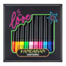 beauty glazed Neon Liquid Eyeliner Set, 12 Colors UV Glow Matte Eyeliner, Waterproof & Smudgeproof Long Lasting Colorful Fluorescent Body Face Paint Makeup For Daily Wear And Halloween Christmas - Nhiều màu - Xem 2