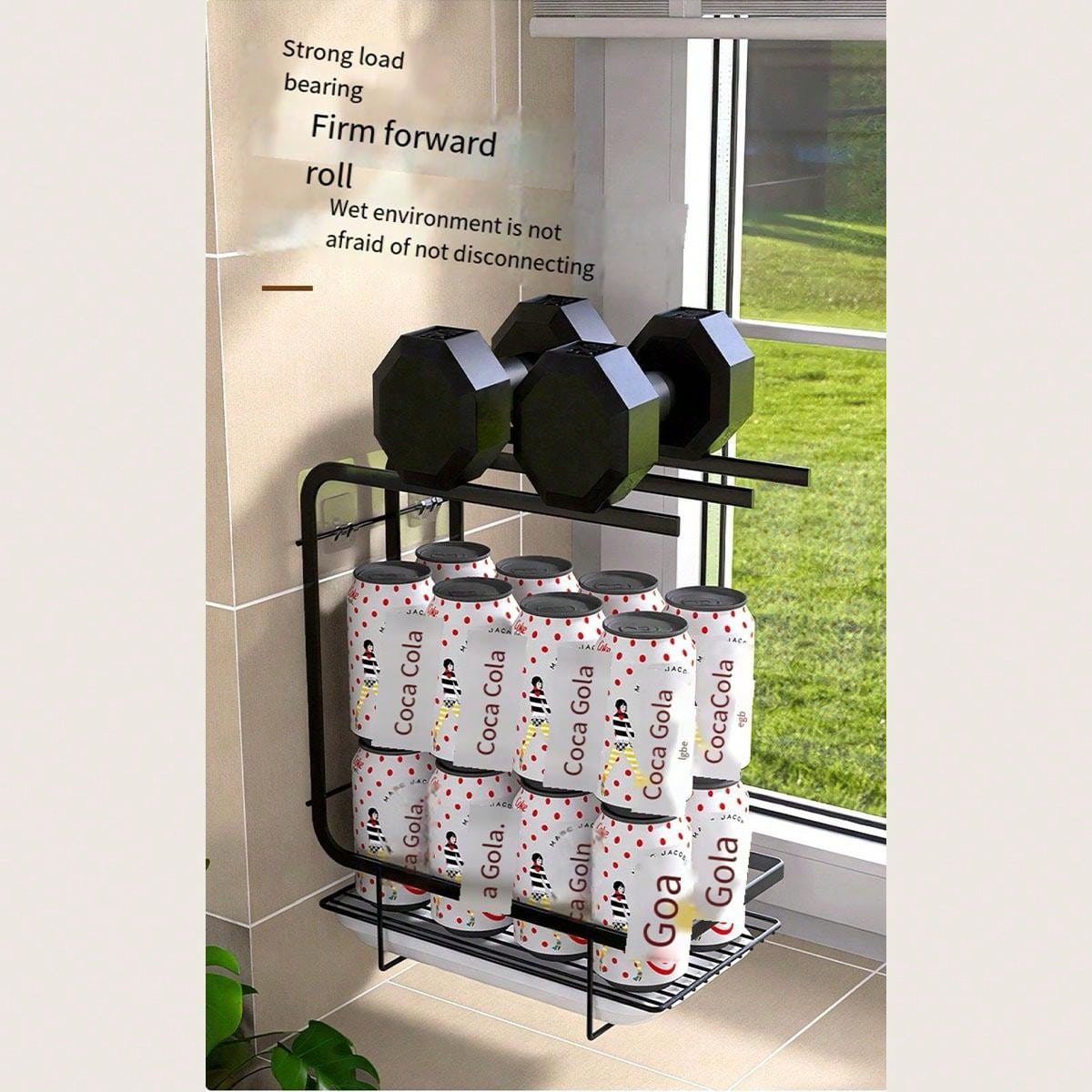 Kitchen Rag Holder Wall Mount Without Drilling, Cloth Drain Rack SHEIN EUQS